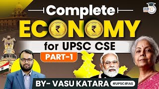 Indian Economy Marathon Concepts  MCQs  UPSC CSE CSE  Part 1  StudyIQ IAS [upl. by Muffin]