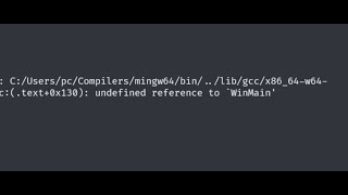 SDL2  undefined reference to WinMain or main  FIX [upl. by Garibald]