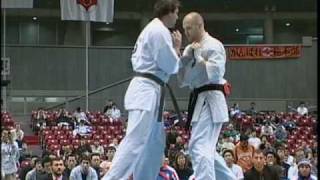 KYOKUSHIN KNOCKOUTS 8th World Open Karate Tournament pt1 [upl. by Asreht295]