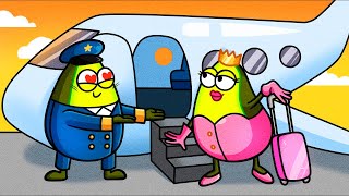 AVOCADO YOU MISSED YOUR FIRST FLIGHT  Avocadoo Golden Comics [upl. by Olag973]