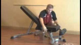 Adjustable Utility Bench  Valor Athletics DD4 [upl. by Rice117]