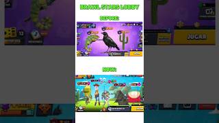 Brawl stars lobby before vs nowshortsbrawlbrawlstars updatenewbrawlerjujumemebrawltalkshade [upl. by Nirual]