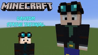 Minecraft OneShot Tutorial DanTDM Statue [upl. by Anawqahs822]