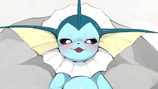 Vaporeon Breeding Comic Dub [upl. by Evod]