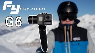 Testing The FEIYUTECH G6 Gimbal Skiing [upl. by Amalia]