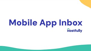 A Hostfully Feature Mobile App Inbox [upl. by Airetas]