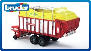 Bruder Toys Forage Trailer Pottinger Jumbo 6600 02214 [upl. by Garling]