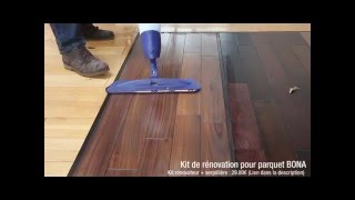 Renovateur de parquet Bona Démonstration [upl. by Anehs]