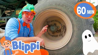 Halloween Road Trip  Blippi  Shows for Kids  Explore With Me [upl. by Aiyekal]