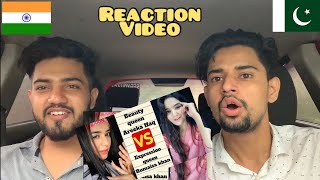 Reaction on Romaisa khan VS Areeqa haq tik tok  Bombay wala reaction [upl. by Osyth315]