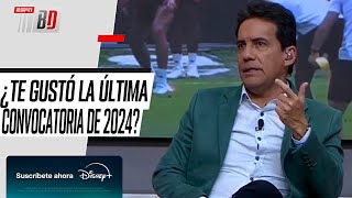 🤨¿QUIÉN FALTÓ EN EL ULTIMO LLAMADO DEL DT  LA ULTIMA CONVOCATORIA DE LORENZO EN 2024 [upl. by Sewellyn]