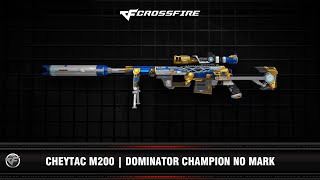 CF  Cheytac M200  Dominator Champion No Mark VIP [upl. by Stanford]