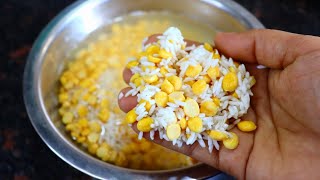 just 1cup Ricechana dal make this Delicious BreakfastBreakfast recipe [upl. by Pryor765]