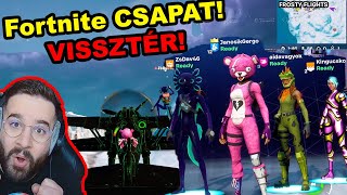 EZT KÉRTÉTEK ÉVEK ÓTA  Fortnite a RÉGI CSAPATTAL Kinga Aida és ZsDav [upl. by Adnuhsor]