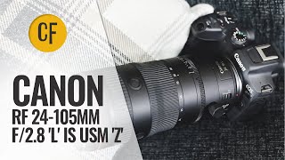 Canon RF 24105mm f28 L IS USM Z lens review [upl. by Adnilreh]