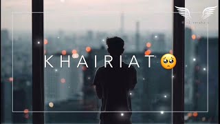 Khairiyat Pucho🥺❤️New Whatsapp Status  SK creator [upl. by Enimzaj930]