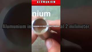 ALUMINIUM VS HYDRAULIC PRESS  SATISFYING [upl. by Lorrad686]