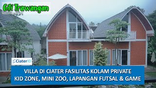 Villa ciater fasilitas kolam private villa agnimaya  type gili trawangan [upl. by Penni]