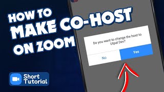 How to make co host on zoom 2024  Initial Solution [upl. by Wake838]