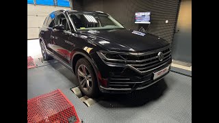 Chiptuning VW Touareg 30TDI oraz Skrzynia Biegów ZF8HP TIPTRONIC EKGAutoserwis [upl. by Eitsirc]