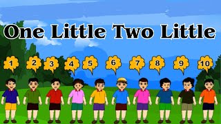 One Little Two Little Three Little Fingers  Ten Little Fingers – Finger Family Song [upl. by Chalmer]