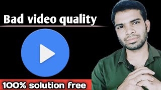 Mx player video quality bad  not clear mx video [upl. by Attecnoc]