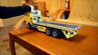 Lego Technic 42009 C  Flatbed Tow Truck [upl. by Baron]