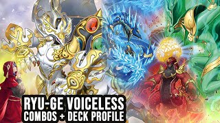 RyuGe Voiceless Voice Combos  Deck Profile [upl. by Johst]