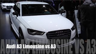 Audi A3 Limousine vs A3 [upl. by Dacey]