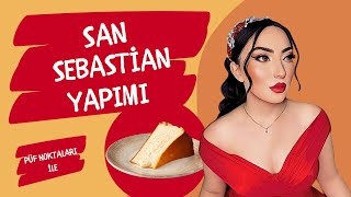 SAN SEBASTİAN YAPIYORUZ  OAONAIR  SAN SEBASTİAN TARİFİ sansebastian tatlı [upl. by Esilahc]