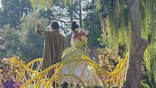 Disneyland Magic Happens Tiana Prince Naveen of Maldonia The Princess and the Frog filmed in 4k [upl. by Acceber576]