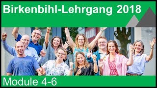 Birkenbihl ZertifizierungsLehrgang 2018  Module 46 [upl. by Benita878]