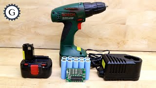 Lithium Battery  BMS  NicdNimh Charger Is it possible Bosch cordless drill 144V PSR 1440 [upl. by Anniram]