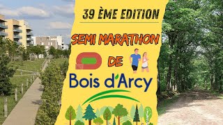 Semi Marathon de Bois dArcy 2024 [upl. by Affay]