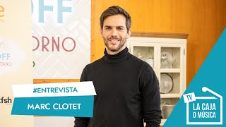 MARC CLOTET  quotLA PARTE DE DECORACIÓN ESTÁ SIENDO MI FUERTEquot  BAKE OFF FAMOSOS AL HORNO [upl. by Nodyl]