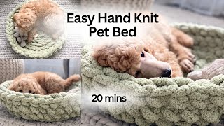 Master The Art Of Finger Knitting Baskets Pet Beds amp More In 20 Minutes [upl. by Assetan]