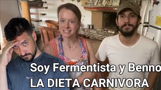 Vegano Analiza Soy Fermentista y Benno La dieta carnívora [upl. by Norvan]