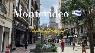 Montevideo 🇺🇾  Capital of Uruguay  Walking Tour  4k 60fps 2024 [upl. by Housum]