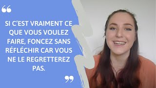 Camille élève en CAP esthétique au Centre Européen de Formation [upl. by Nylteak]