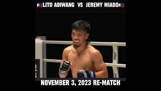 Lito Adiwang amp Jeremy Miado rematch [upl. by Grail]