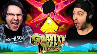 GRAVITY FALLS Season 2 Episode 20 amp 21 REACTION  Weirdmageddon 3 amp 4 THE FINALE [upl. by Tega]