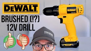 Dewalt Brushed 12V Drill Review [upl. by Akelam]