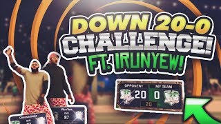 DOWN BY 20 POINTS W IRUNYEW 🔥 COMEBACK OR EXPOSED 😱 • NBA 2K17 MyPARK [upl. by Atokad]