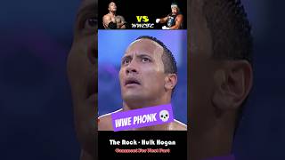 The Rock vs Hollywood Hulk Hogan  WWE Phonk Edit 💀 wwe therock phonk skull [upl. by Telford261]