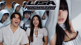 MOTHER IS BACK🥵👑 LISA  ROCKSTAR Official Music Video REACTION [upl. by Enoved]