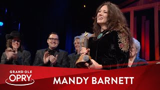 Mandy Barnetts Opry Member Induction  Inductions amp Invitations  Opry [upl. by Nethsa]