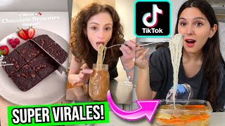 PROBE Recetas MILLONARIAS SALUDABLES de TIKTOK 2023 Son ricas  Caro Trippar [upl. by Benedicto966]