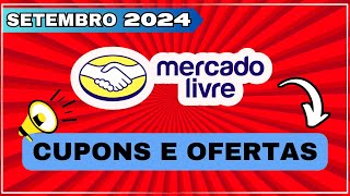 ATUALIZADO Cupom Mercado Livre AGOSTO 2024  Cupom Mercado Livre Primeira Compra  CUPOM VÁLIDO [upl. by Harleigh]