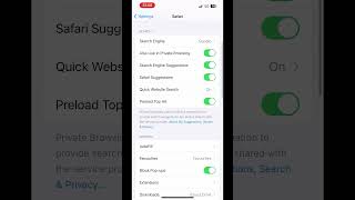 How to enable location in safari browser shorts iOS apple settings [upl. by Rinaldo624]