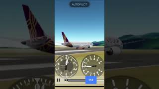 Vistara airlines 787900 landing at st Maarten airport in geo flight simulator [upl. by Garnett]